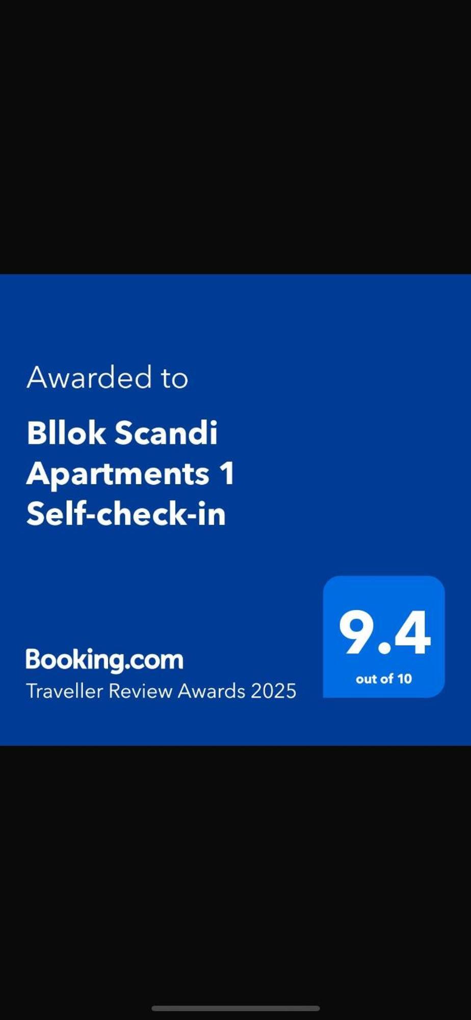 Bllok Scandi Apartments 1 Self-Check-In Tiranë Eksteriør bilde